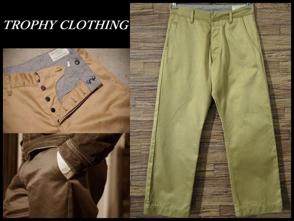 専用　トロフィークロージング 40年代 シビリアン チノ トラウザーズ パンツ