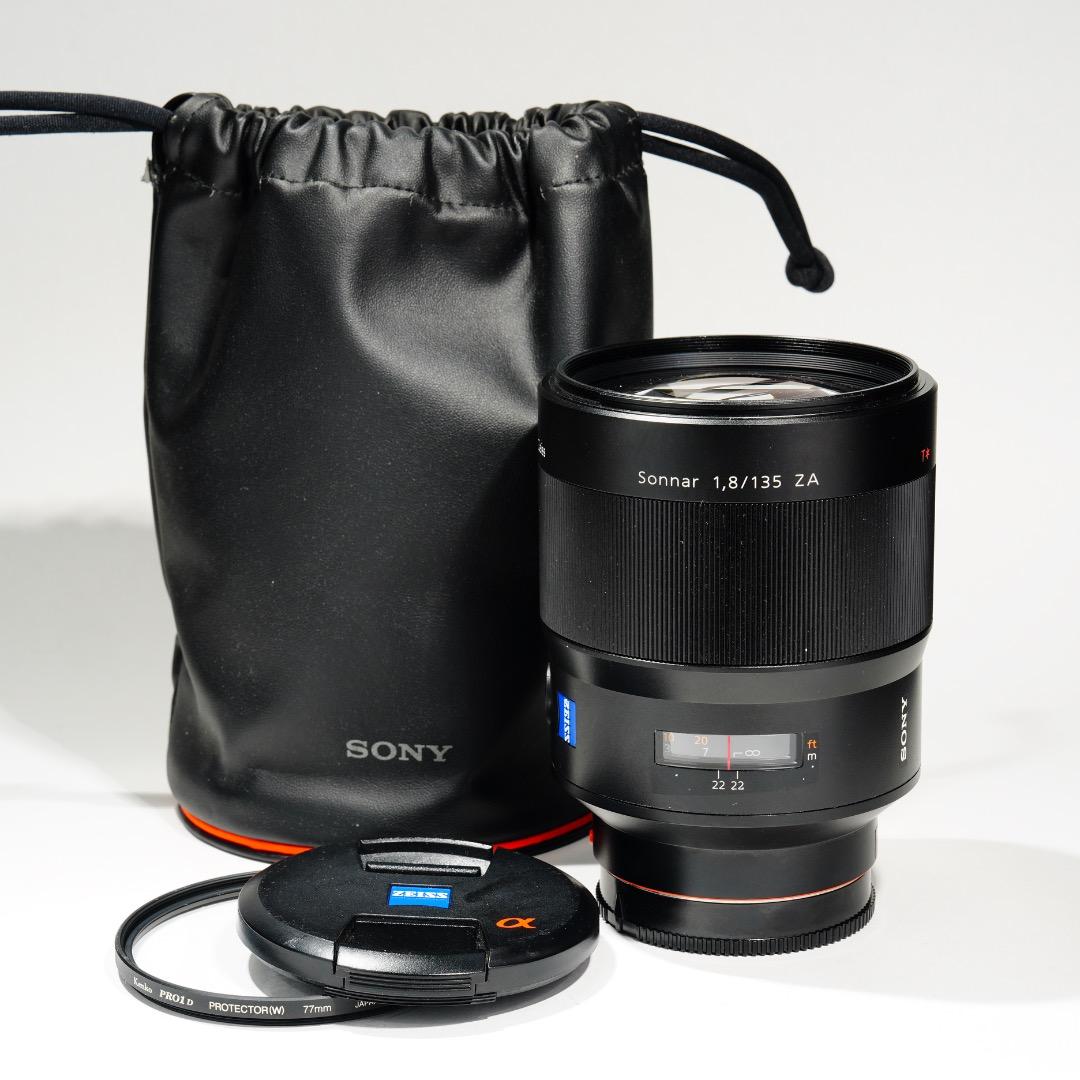 【希少】SONY 135mm F1.8 ZA 美しいボケ 絶品描写 ポートレート