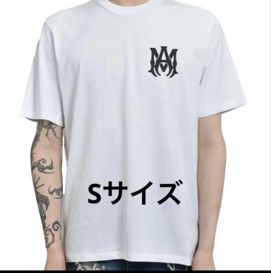 【国内正規】AMIRI MA CORE LOGO TEE ホワイト Sサイズ