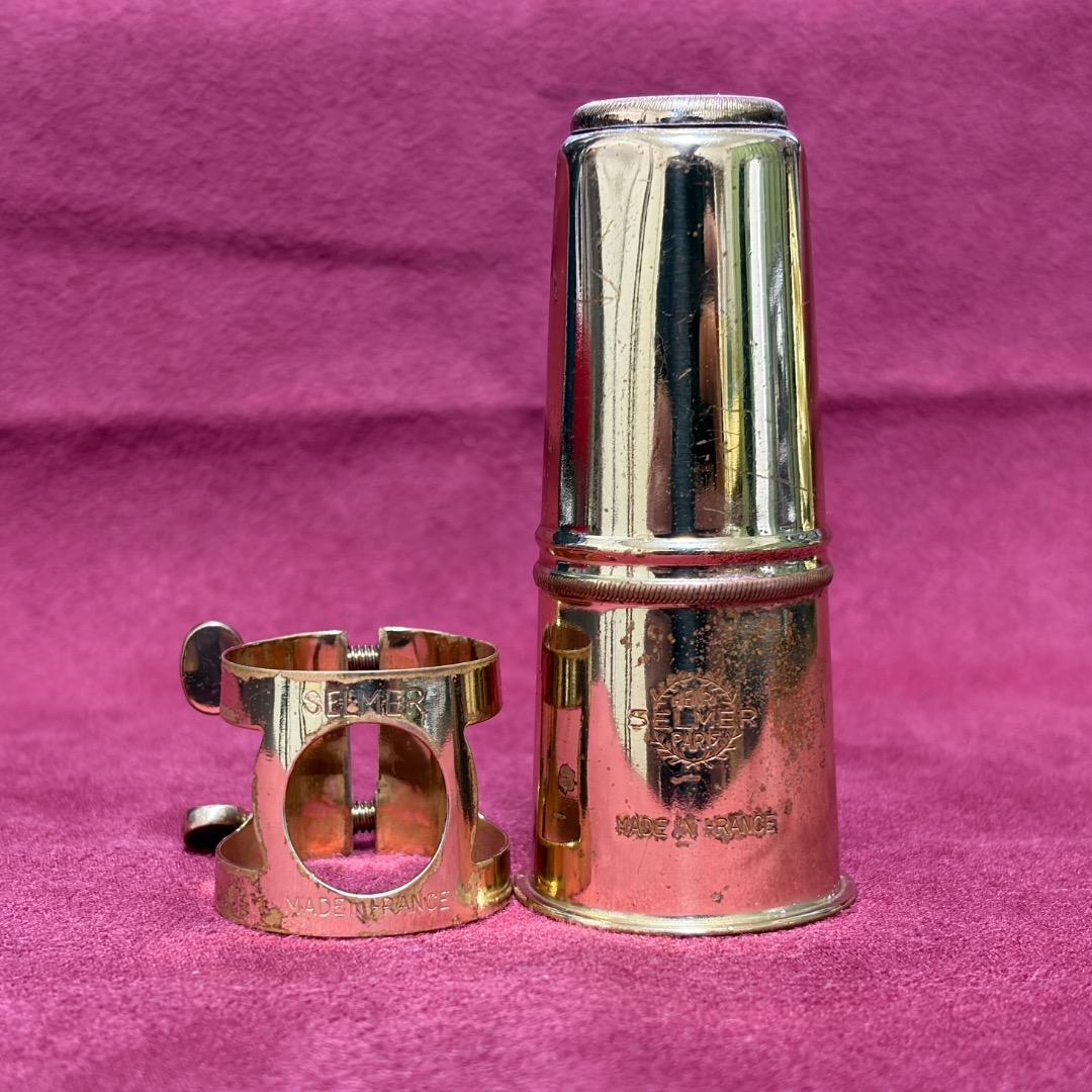 テナー ビンテージ SELMER リガチャー&キャップ