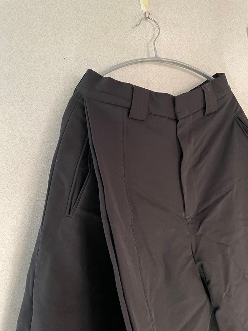 ROSEN-X ローゼンX はかま風パンツ　ユニセックス　サイドスリット　黒