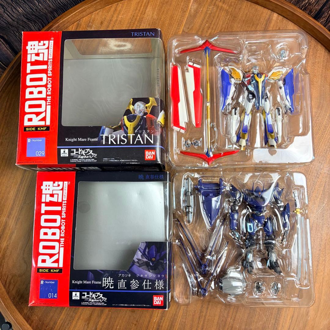 ROBOT魂 コードギアス反逆のルルーシュ R2 フィギュア 4体セット 箱付