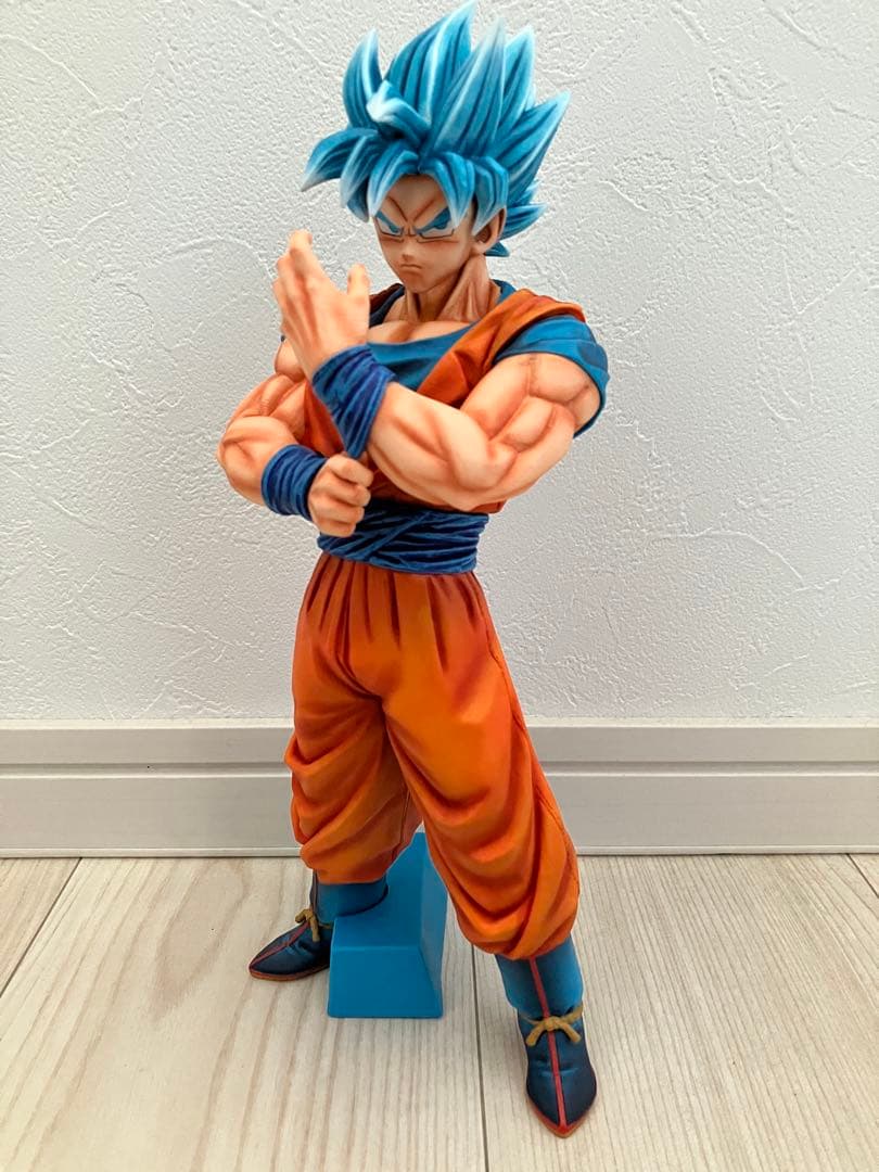 C賞 超サイヤ人ゴッド　孫悟空　フィギュア　ドラゴンボールメモリーズ　リペイント