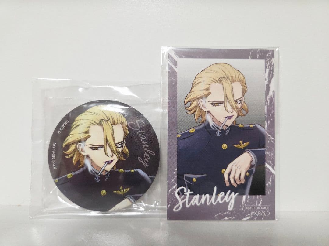 Dr.STONE スタンリー 特典 缶バッジ フォトカード