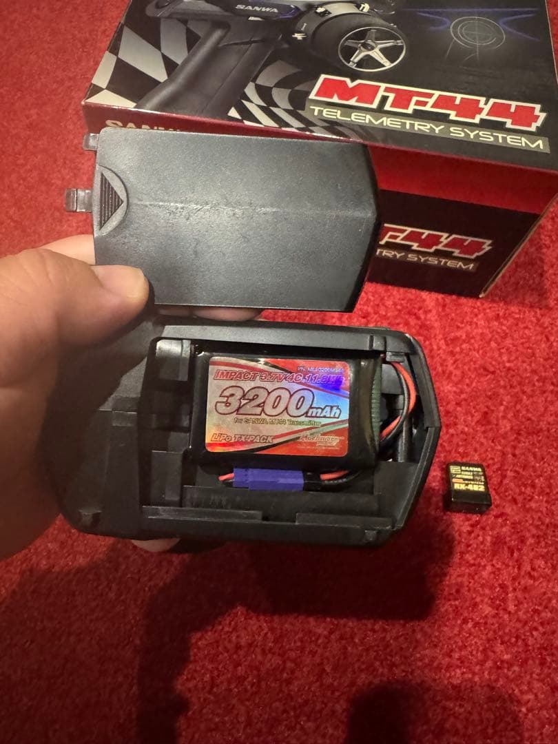 サンワ　プロポ mt44 受信機 rx482 セット