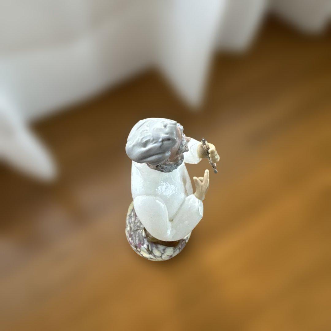 ボヘミアンガラス　ドクター人形　内科医