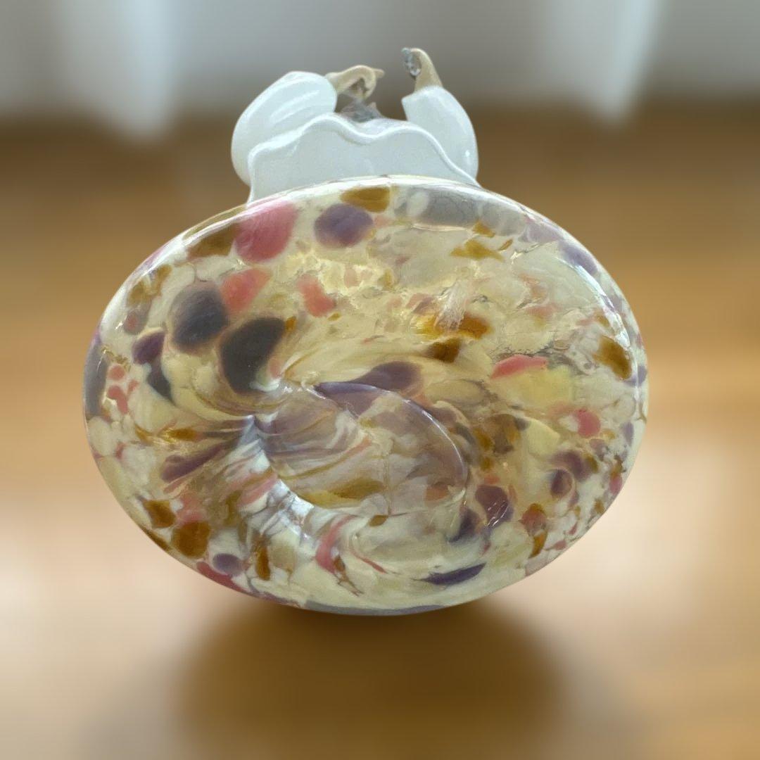 ボヘミアンガラス　ドクター人形　内科医