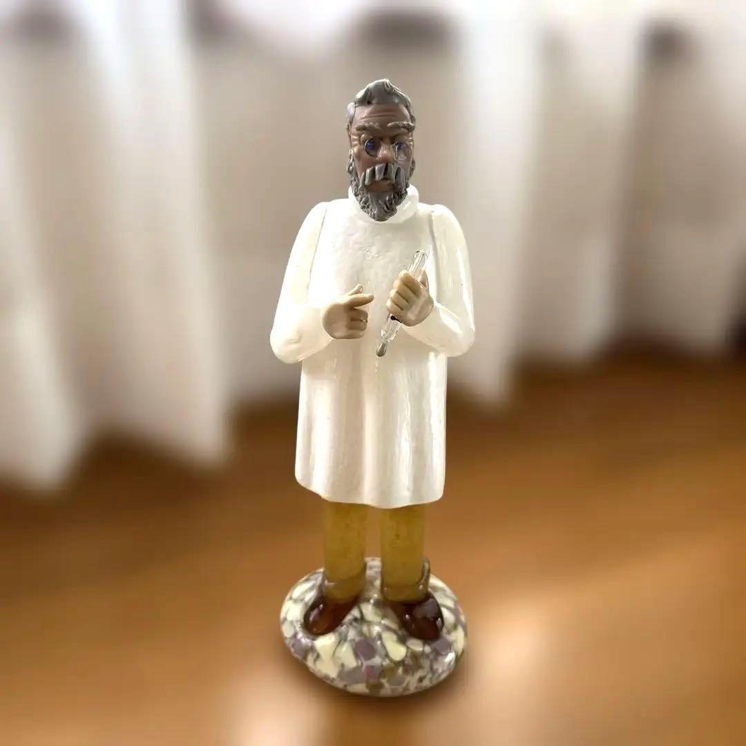 ボヘミアンガラス　ドクター人形　内科医