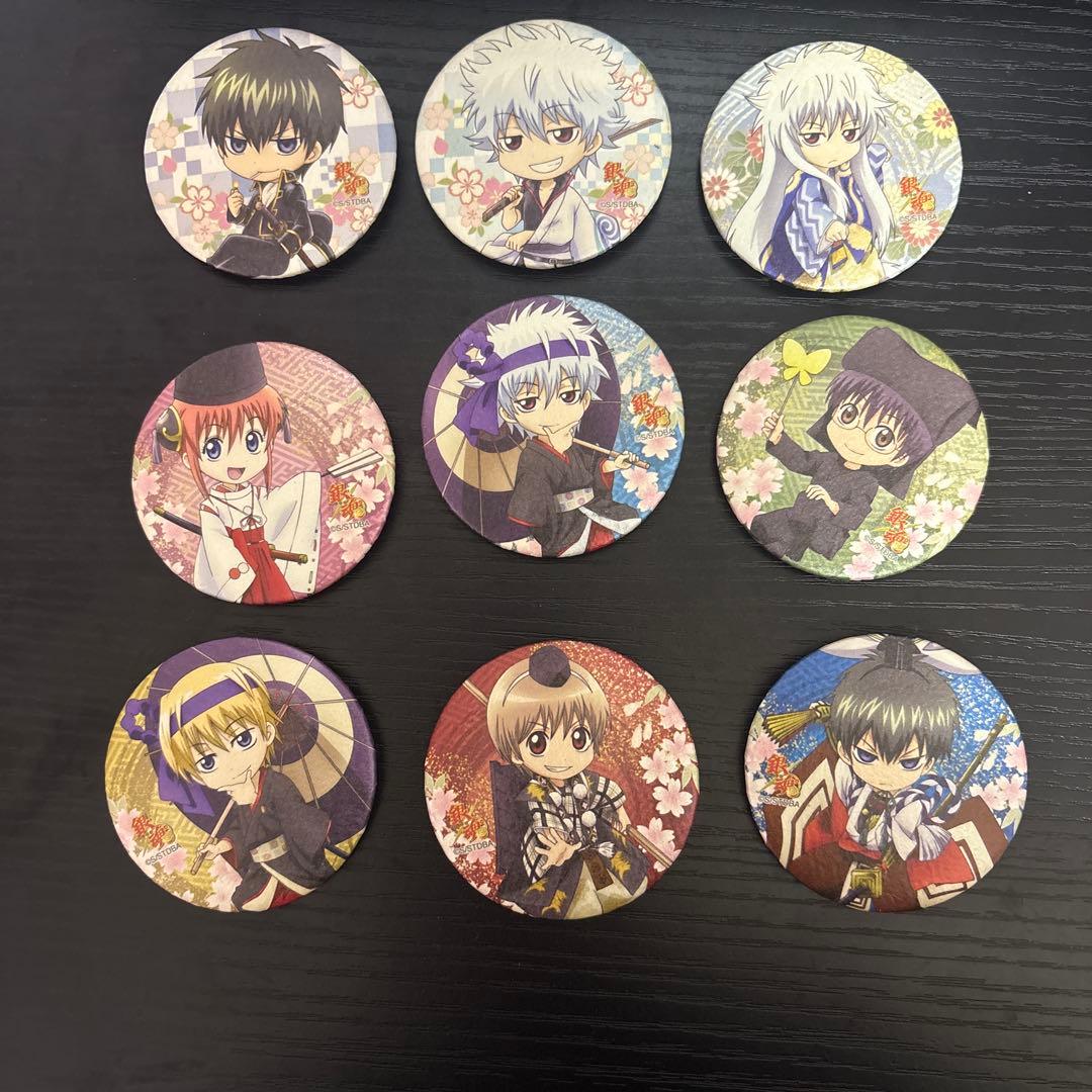 銀魂 和風 缶バッジ まとめ売り
