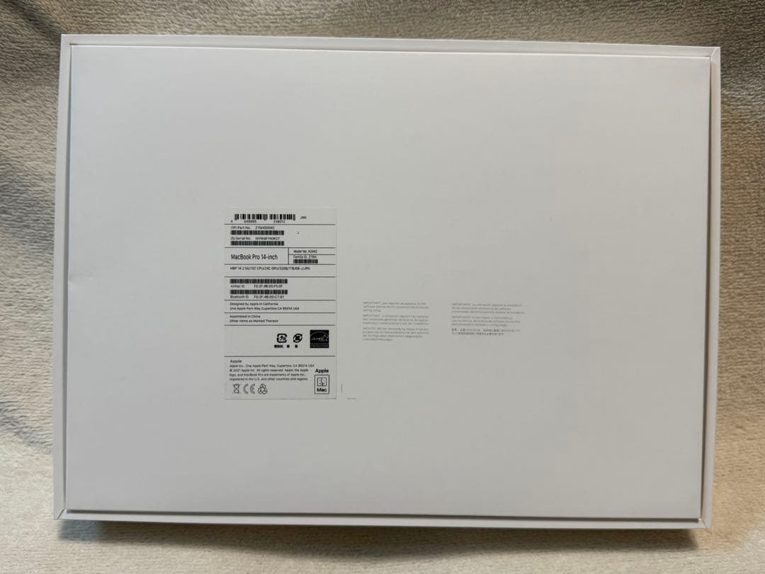 【写真多数】MacBookPro 14 2021 M1 Max/32GB/1TB