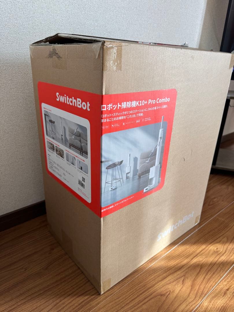 SwitchBot ロボット掃除機 K10 + Pro Combo コンボ