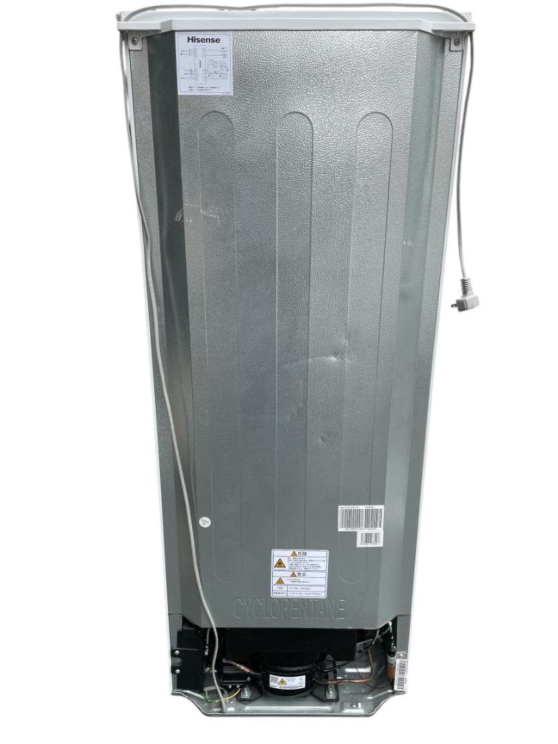 ハイセンス 冷蔵庫 150L パールホワイト HR-D15C 2ドア 白