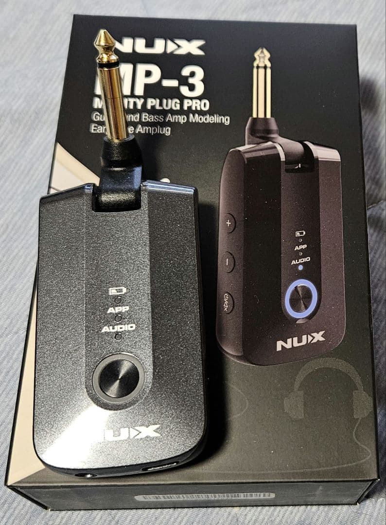 NUX MP-3 Mighty Plug Pro ギターベース用ヘッドホンアンプ