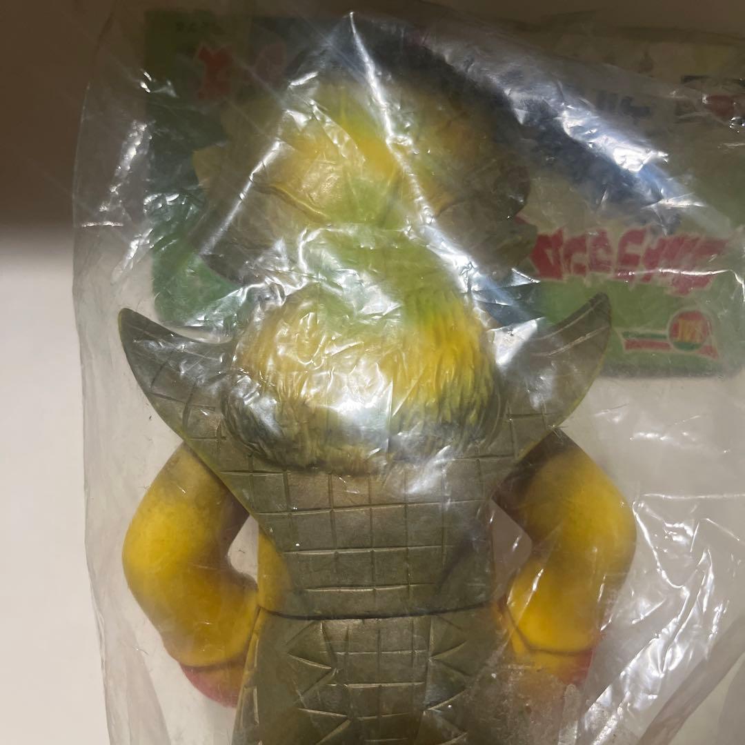 ブルマァク製 ギロン人 袋入り ソフビ フィギュア 当時物 超獣