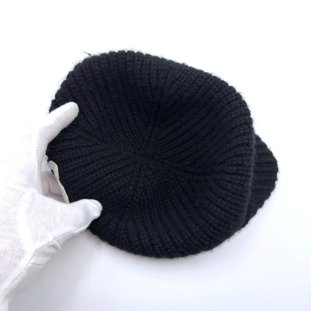 ◇セリーヌ◇2AA32384D/カシミヤ/トリオンフ/ニットキャップ/帽子