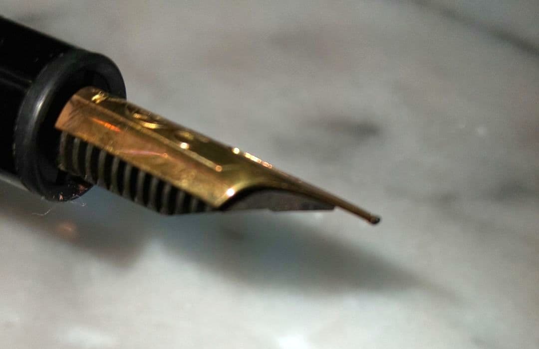 【ジャンク品】 MONTBLANC マイスターシュテュック 14K万年筆