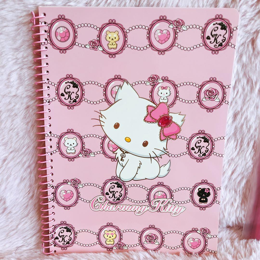 希少レア　チャーミーキティ　レターセット　ペン　まとめ売り　平成レトロ　サンリオ