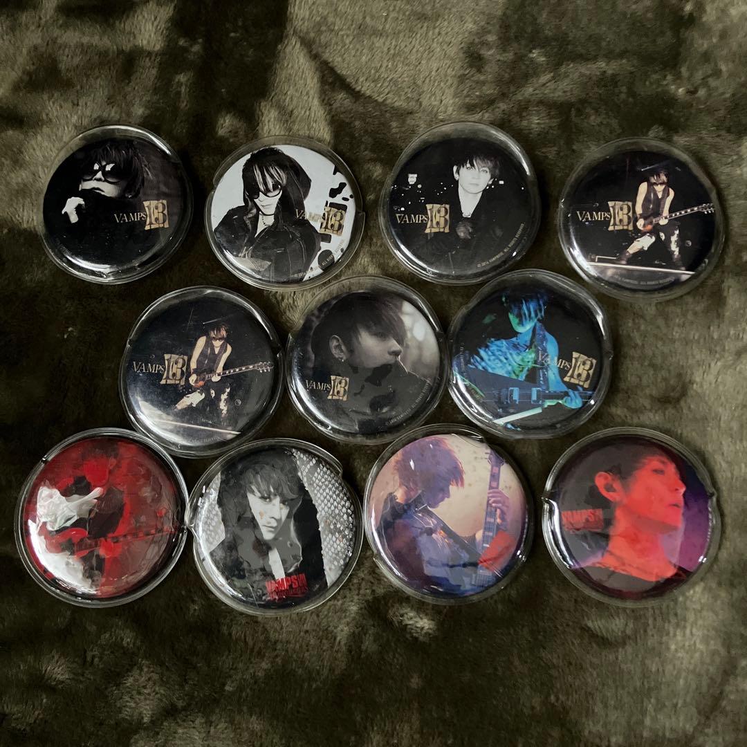 K.A.Zくん缶バッジ 計11点 VAMPS 写真展