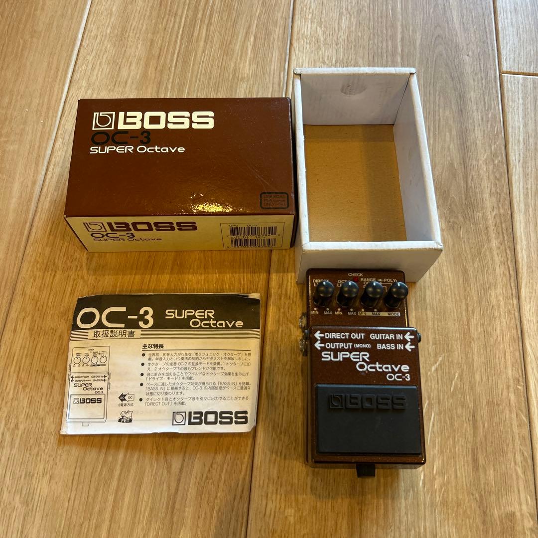 BOSS OC-3 Super Octave オクターバー 箱説付