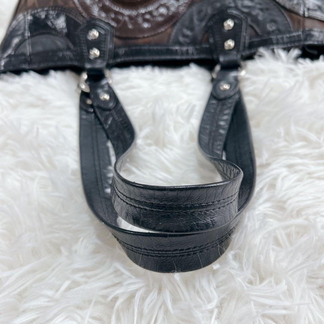 ✨イチイ✨COACH コーチ ハンドバッグ シグネチャー パッチワーク