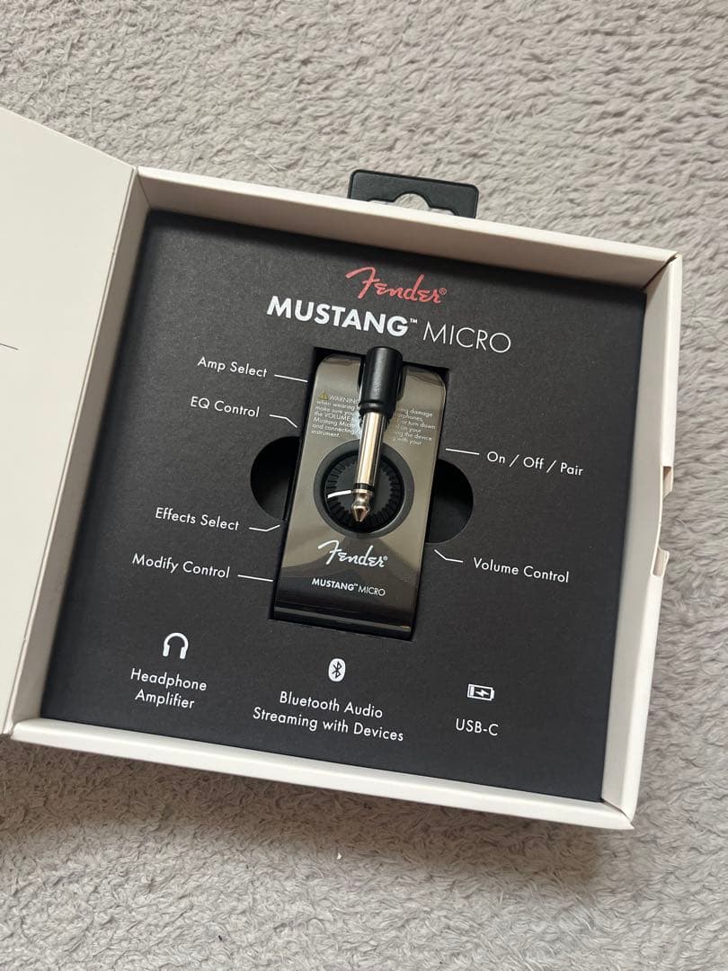 Fender Mustang Micro ギター ヘッドフォンアンプ