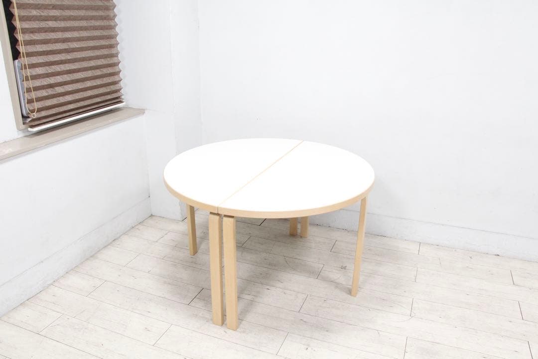 【極美品】artek アルテック TABLE 95 半円形 テーブル 2セット