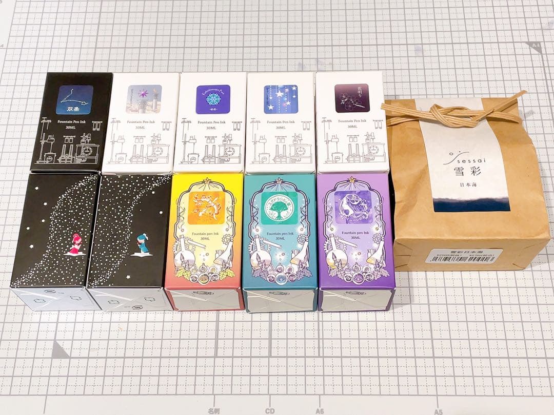 s*o様 【バラ売り可】Tono&Lims 文具館タキザワ インク まとめ売り