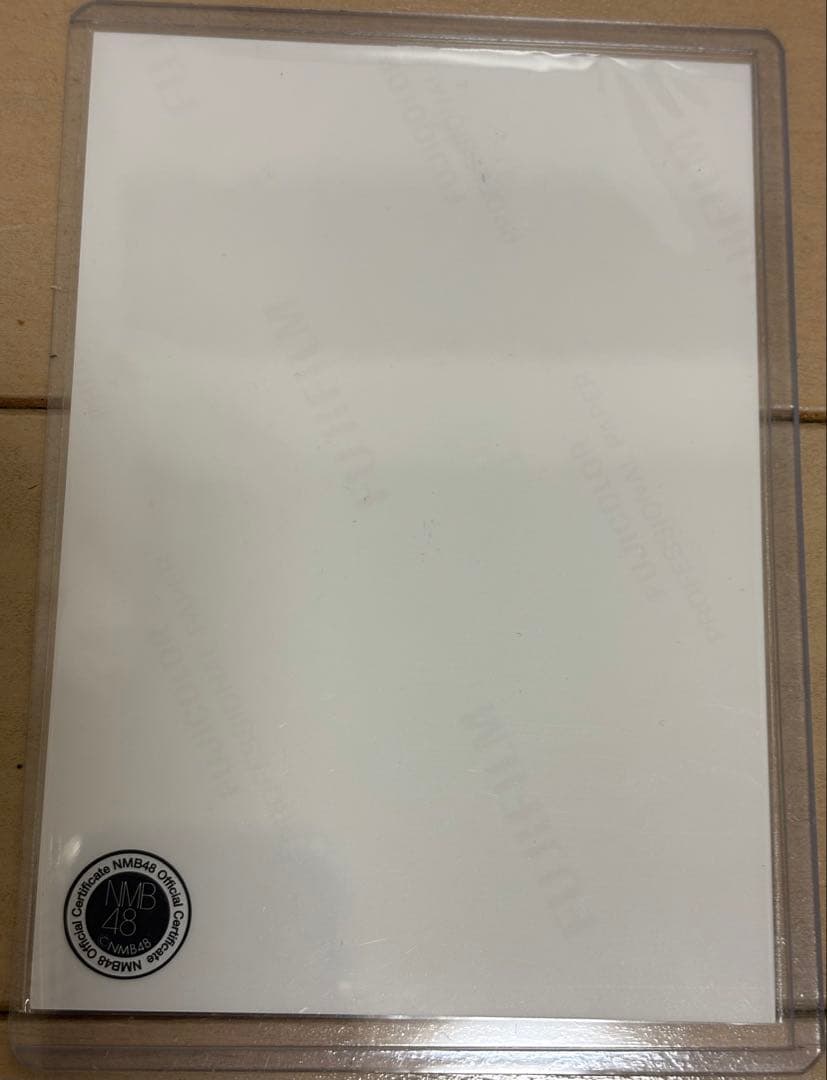 NMB48 石山千尋 直筆サイン入り生写真