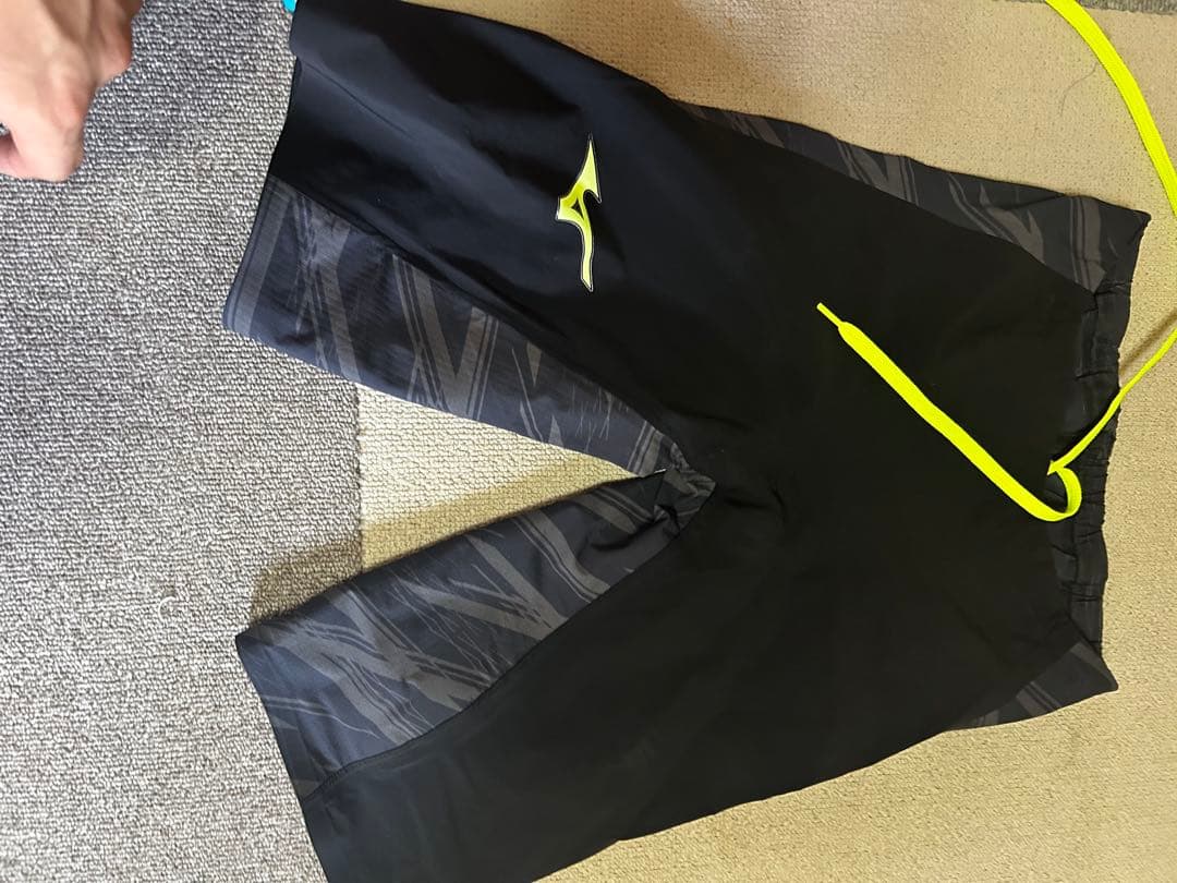 Mizuno 競泳水着 黒/グレー　GX sp