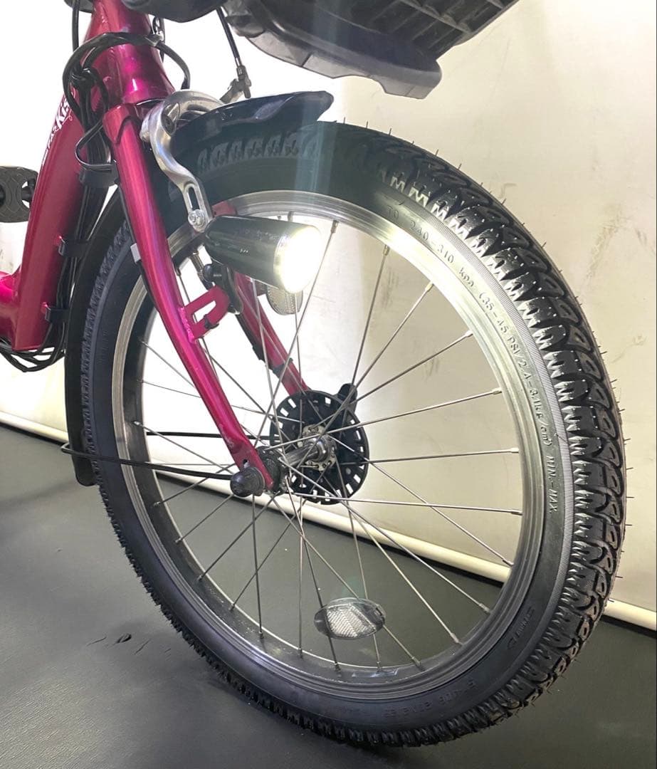 1年保証 ヤマハ　パスキッス　20インチ　子供乗せ　3人乗り　電動アシスト自転車