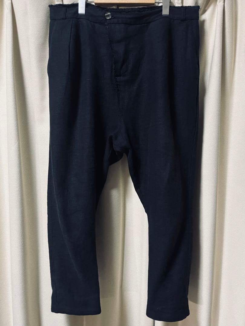 パンツ ATELIER AURA ARI ORGANIC LINEN TROUSERS