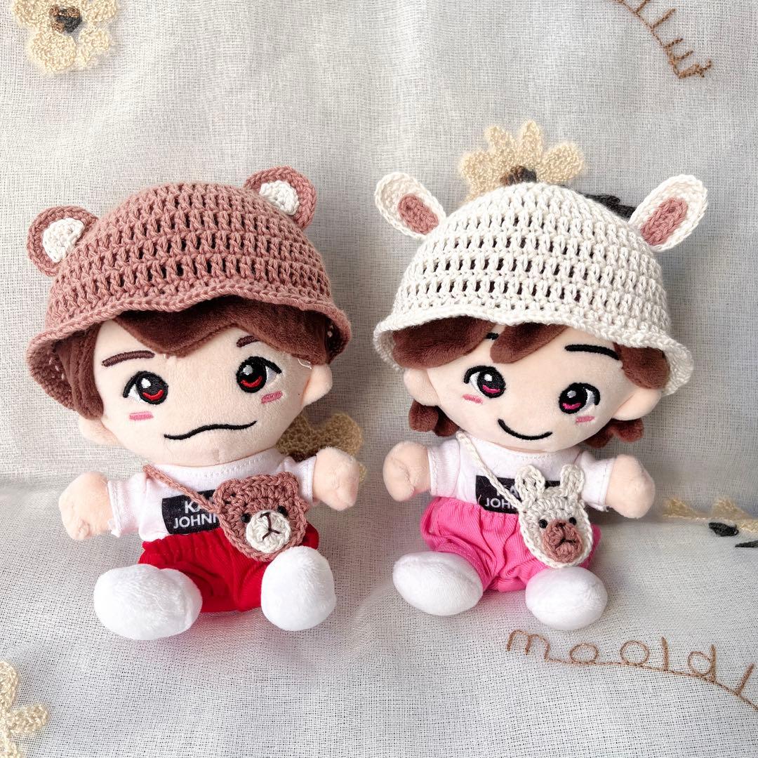 ちびぬい　服　くま　うさぎ　帽子　ポシェット　ペア　オーダー