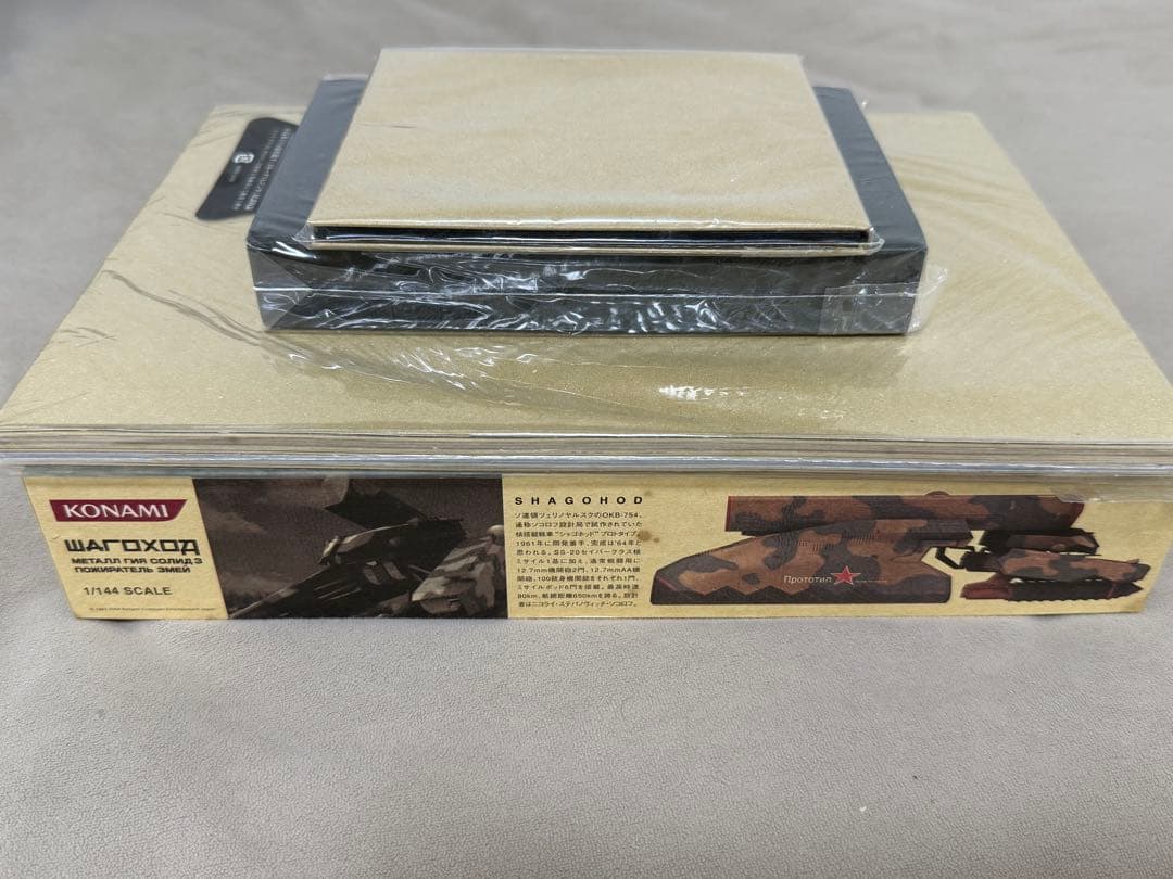 1/144 シャゴホッド MGS3 スネークイータープレミアムパッケージ同梱品