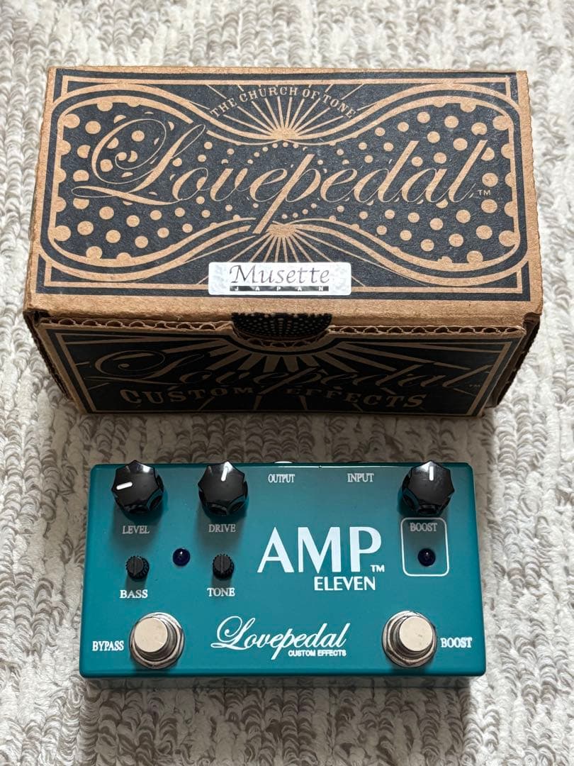 lovepedal Amp eleven 箱付属　良音　オーバードライブ