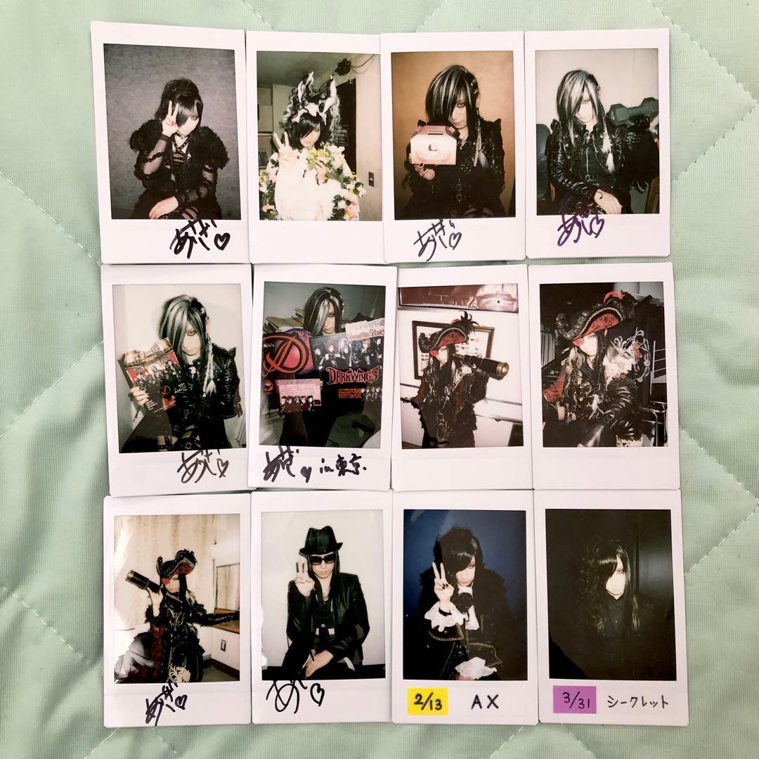 D　ASAGI 浅葱　チェキ　DARK WINGS　グッズ CD