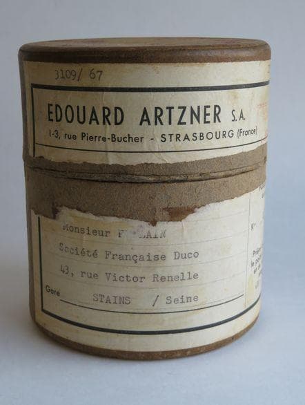 120■フランスアンティーク Sarrguemines▼ボンボニエール 小物入れ