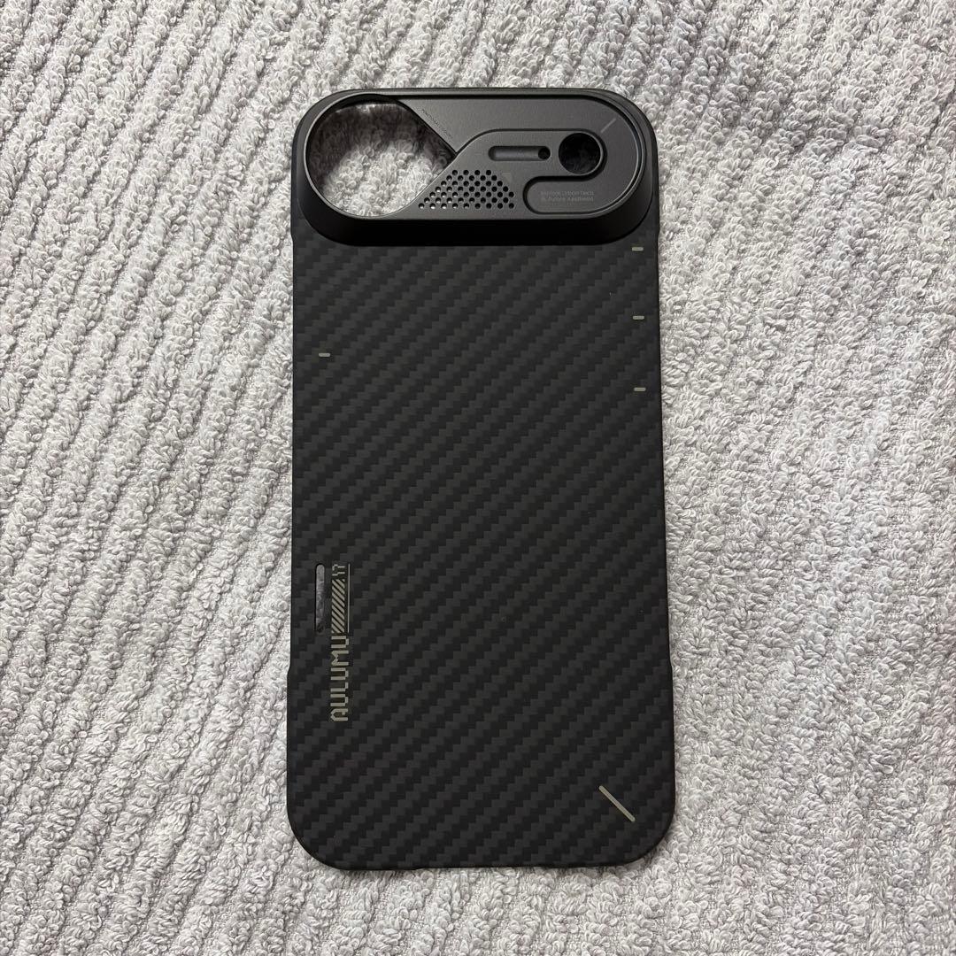 AULUMU iPhone Air用ケース & リングスタンド セット