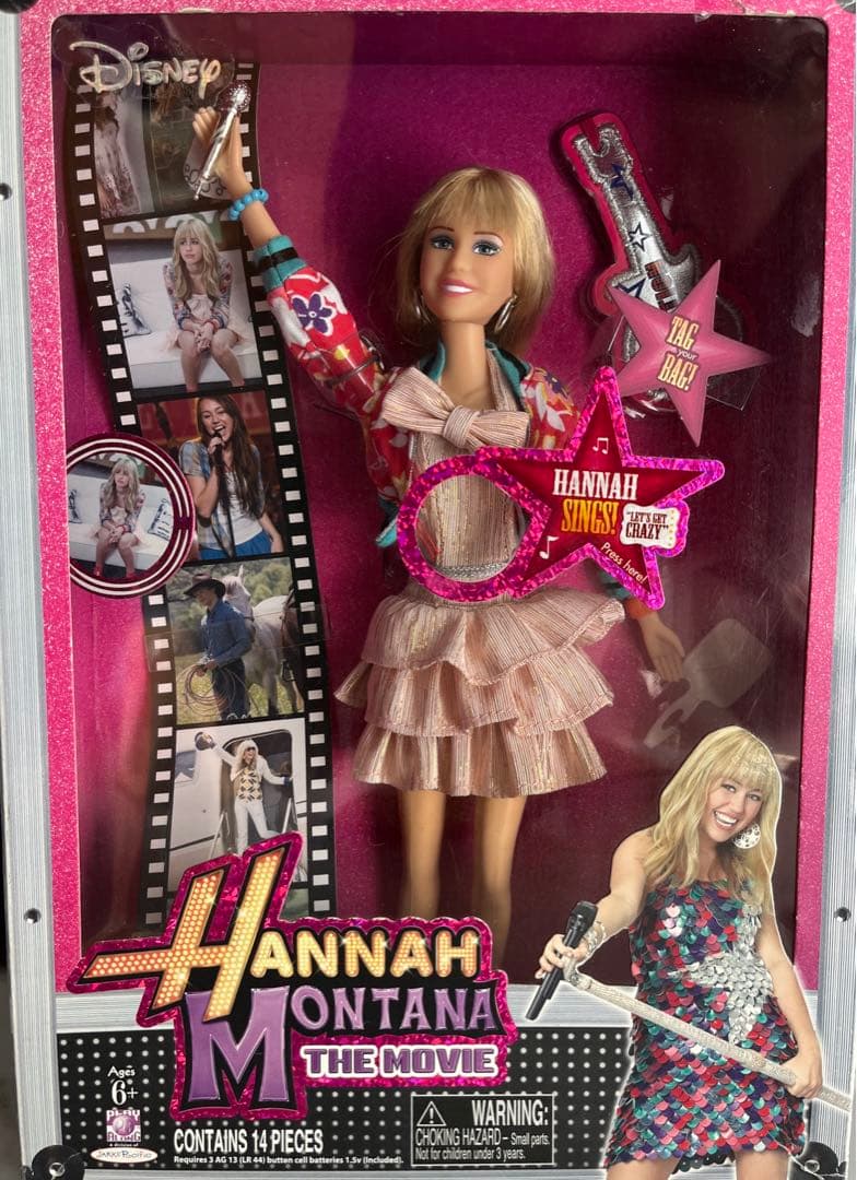 未開封品Hannah Montana フィギュア Doll 人形 バービーレア品