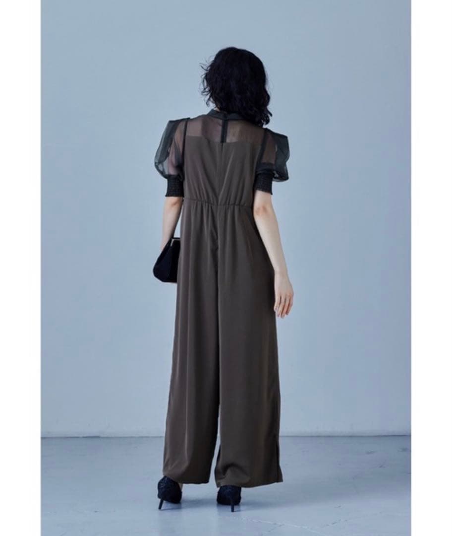 niana イレギュラーカッター オールインワン パンツドレス 結婚式 同窓会