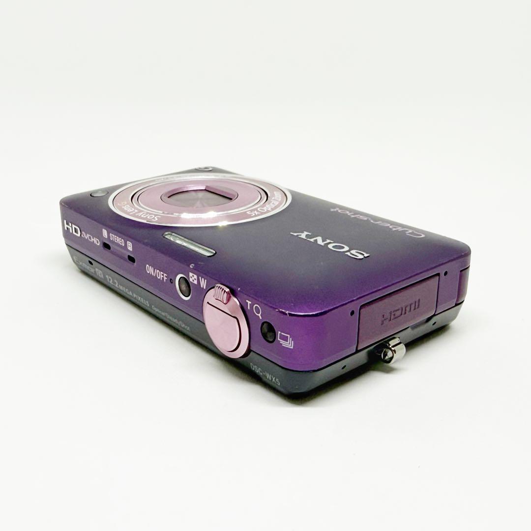SONY Cyber-Shot DSC-WX5 バイオレット コンデジ ソニー