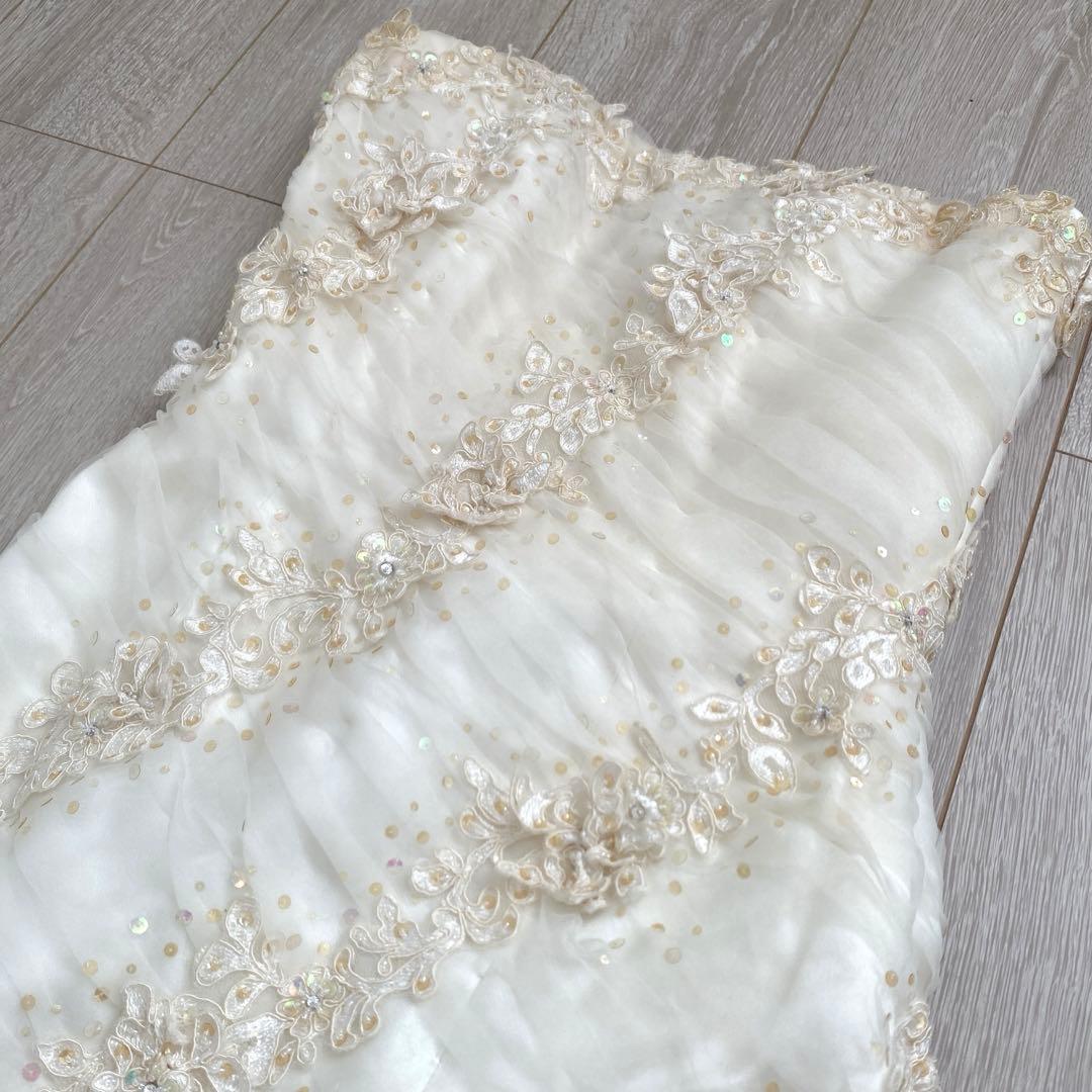 R*）様 ホワイト ウェディングドレス