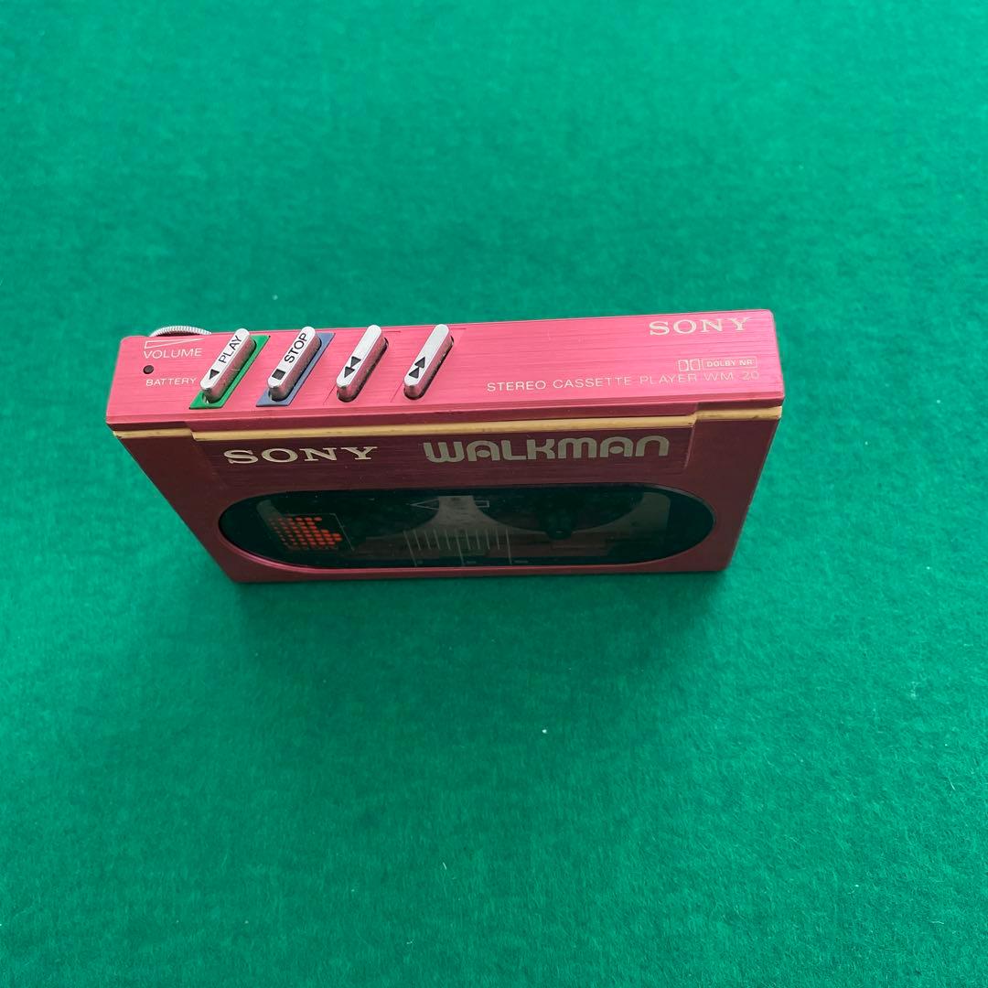 ジャンク　SONY WM-20 Walkman カセットプレーヤー