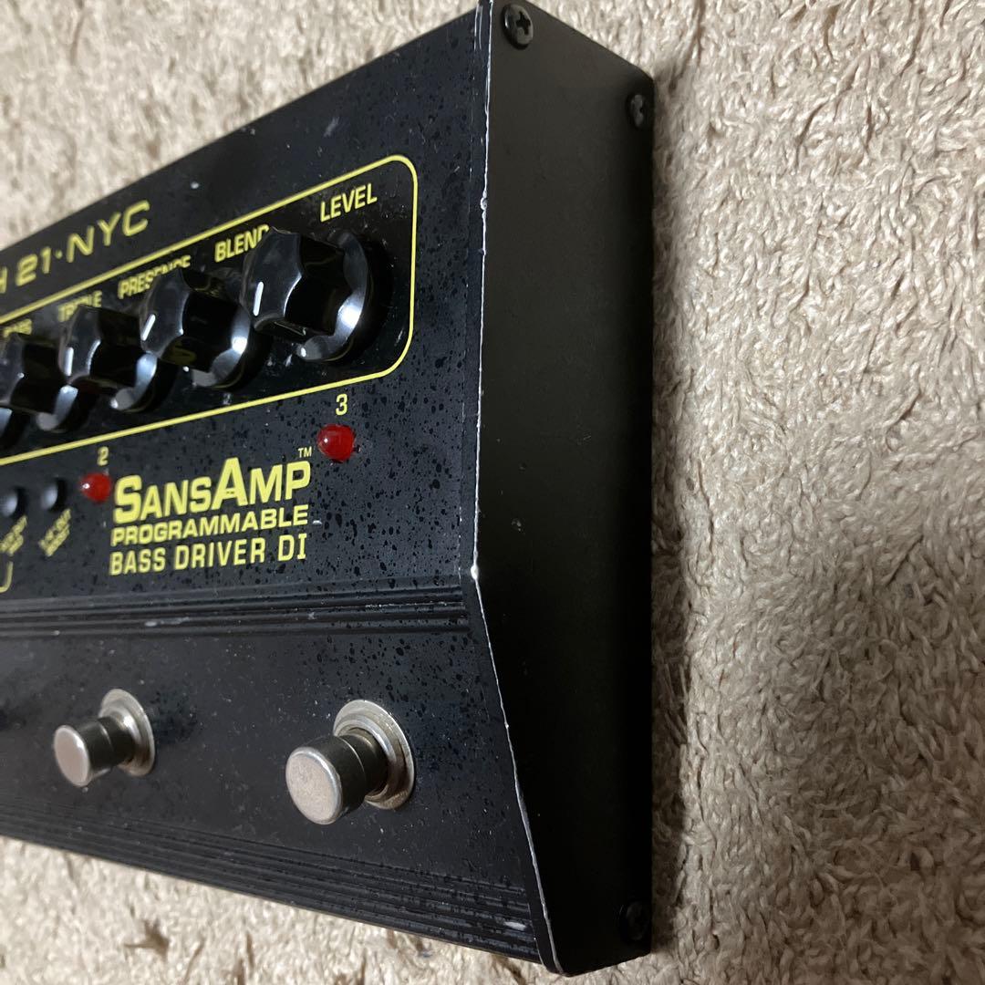 TECH21 PROGRAMMABLE BASS D DI プリアンプ