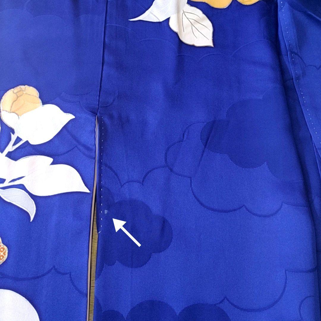 振袖 椿 165cm L トールサイズ 金駒刺繍