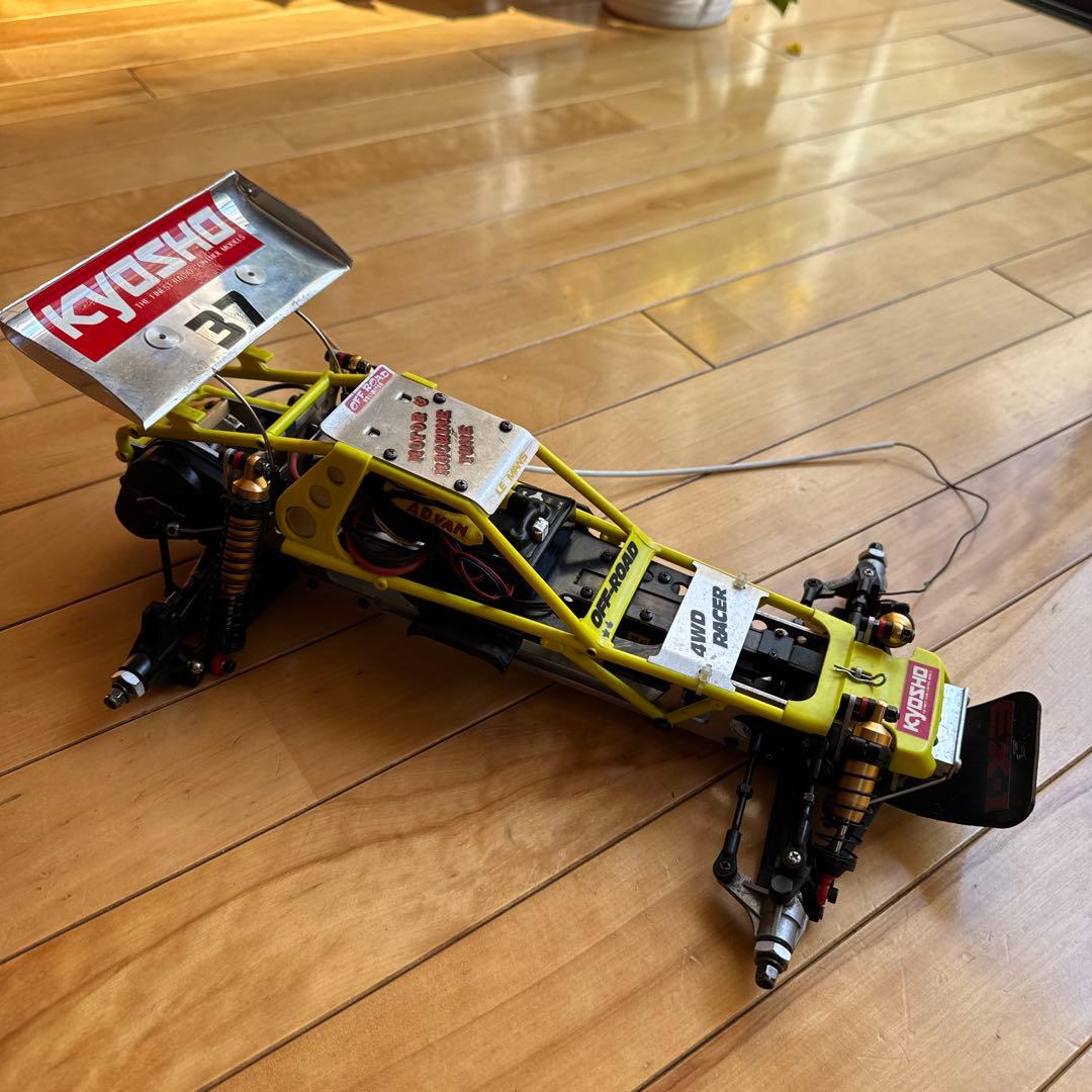 京商ラジコン2点セット(モーター.プロポなどもセット)