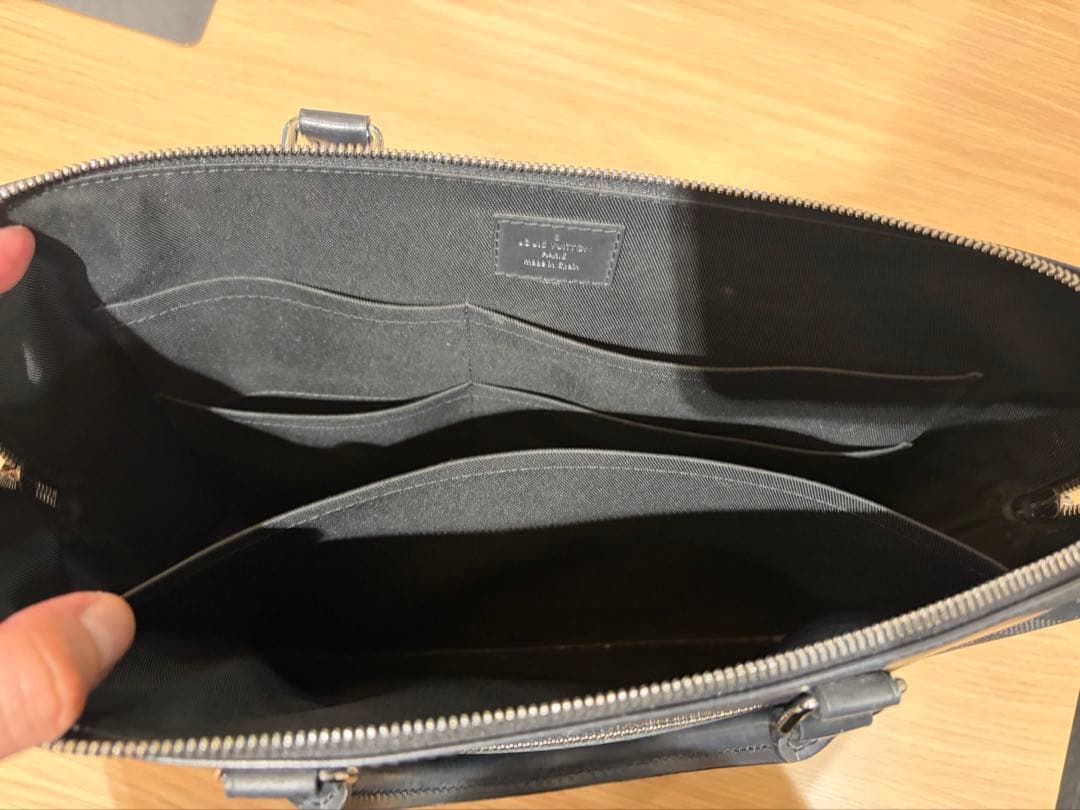 Louis Vuitton ダミエ ブラック ビジネスバッグ
