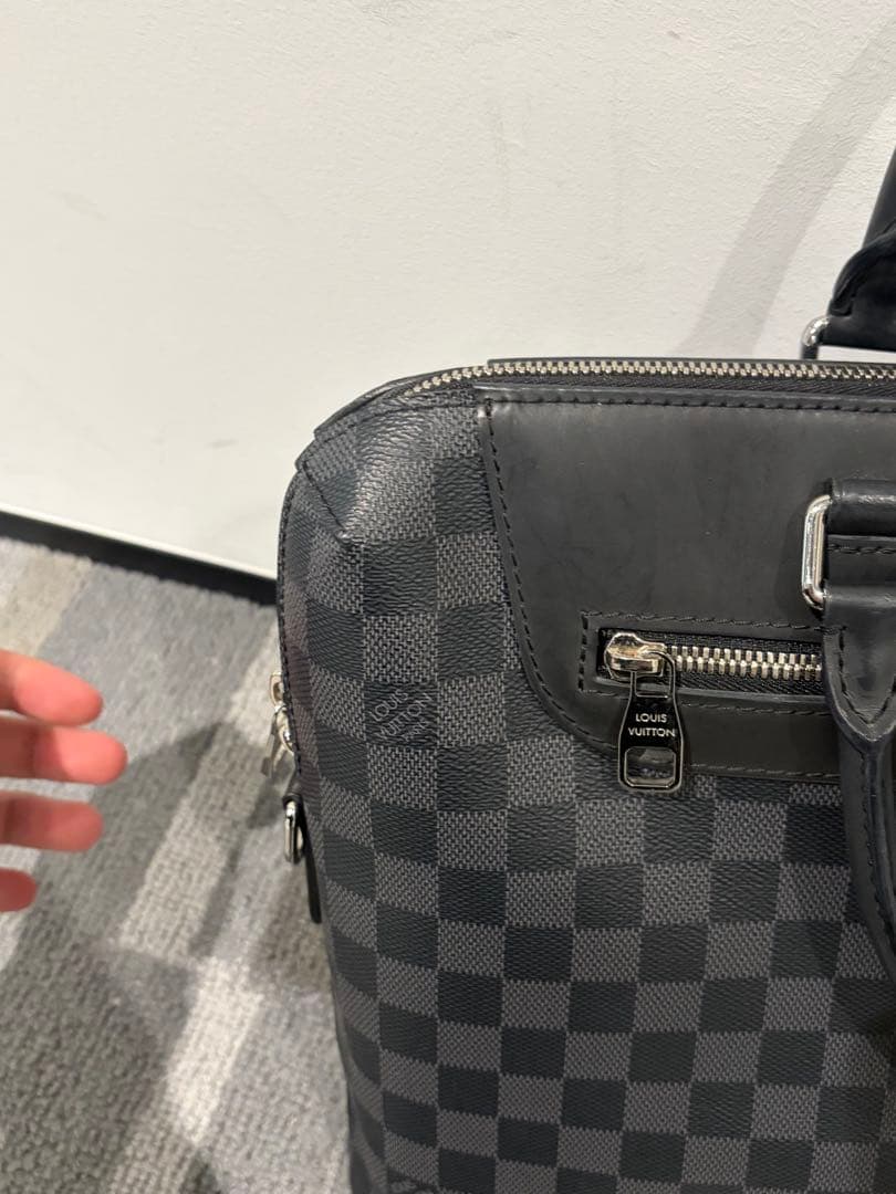 Louis Vuitton ダミエ ブラック ビジネスバッグ