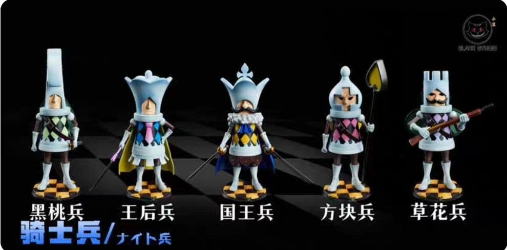 ワンピース　ナイト兵5体セット ガレージキット