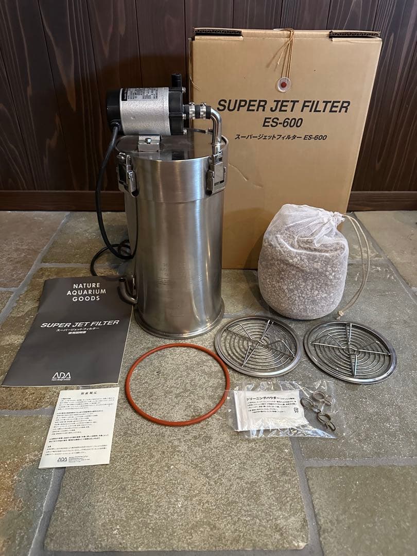フィルター・ポンプ・ろ材 ADA SUPER JET FILTER ES-600