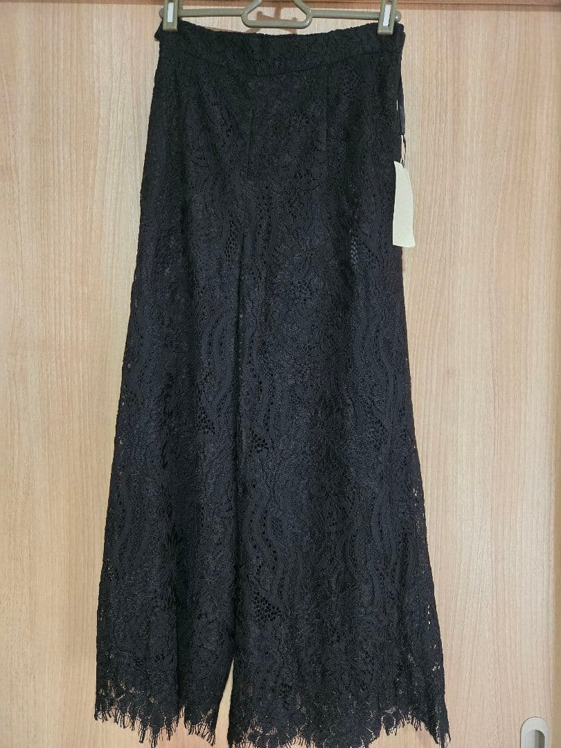 週末限定価格【新品未使用】フレイアイディー　レースワイドパンツ　サイズ表記1